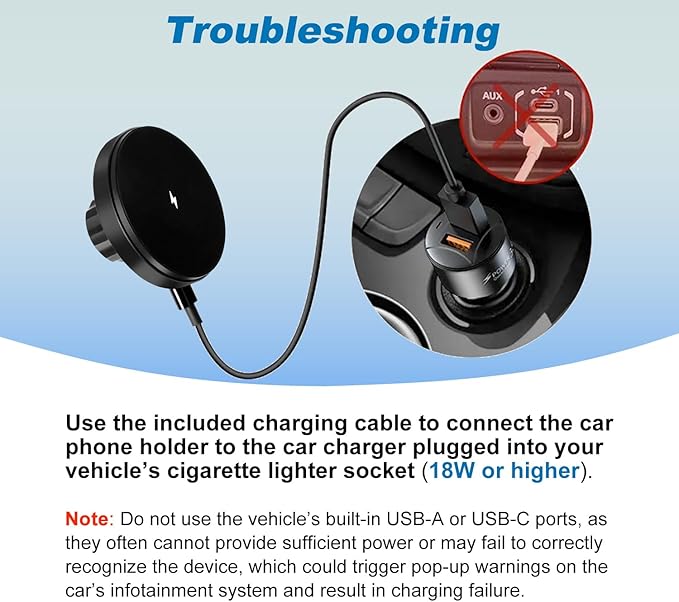 for JEEP 2024+ Wrangler JL JLU JT 4XE Phone Charger Mount - Wireless Charging Phone Holder for JEEP Wrangler Gladiator 2/4 Door Accessories, with the Strongest Magnets (NOT for 1945-2023 JL JT)