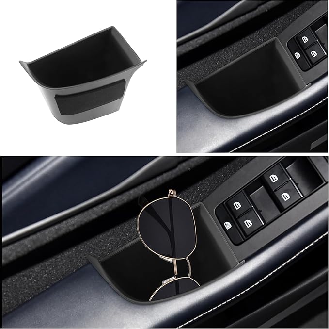 Ruiya Mazda3/CX30 Door Storage Box for Mazda 3/CX30 Accessories Secondary Door Side Storage Box Compatible with (2019~2026) Mazda Mazda3 & (2020~2026) Mazda CX30(4Packs)