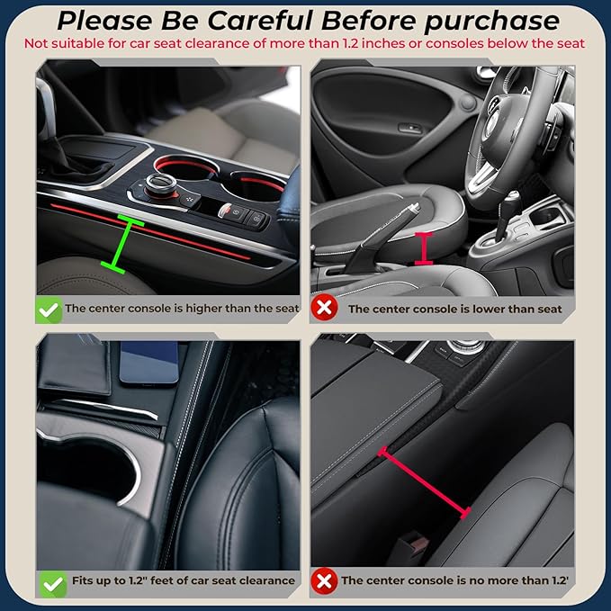 Car Seat Gap Filler Organizer, Car Seat Organizer, Seat Gap Storage Box with Cup Holders for Drink, Car Leather Cup Holder Gap Bag Front Seat for Holding Phone, Sunglasses,Keys, cards(Black Driver's )
