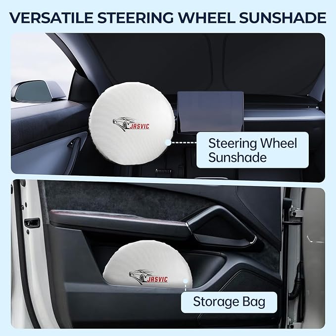 Windshield Sunshade for Honda HR-V 2023-2025, Customized for HRV 2023 2024 2025 Car Front Window Sun Shades, Automatic Car Sun Shield Accessories, Blocks UV Rays, Keeps Vehicle Cool