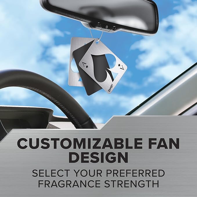 Refresh Your Car The Ace Car Air Freshener, Odor Eliminator, 2 Per Pack, Black Out Scent, Driven by Refresh Your Car