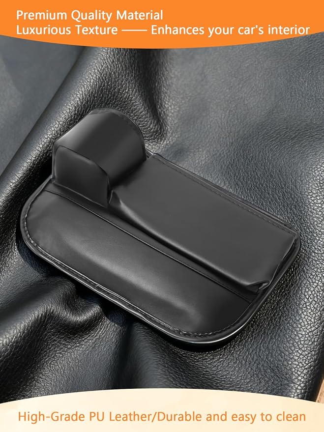 Car Seat Gap Filler Organizer,Car Seat Gap Storage with Cup Holder, Front Seat Gap Storage Box, Universal Fit PU Leather Gap Bag for Phone, Sunglasses, Cards, Keys(Left+Right Side)