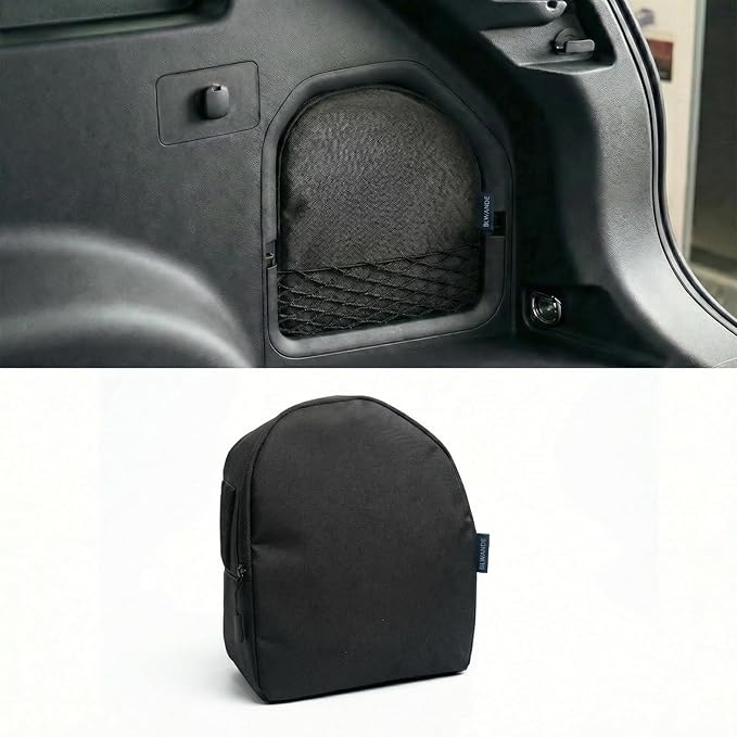 Trunk Upgrade, Trunk Organizer Pocket Bag, Trunk Cubby Storage bag,Cargo side pocket For Toyota Rav4 2026+ Black, 1 pc