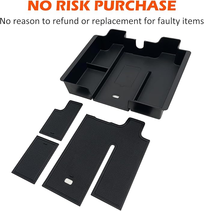 JOJOMARK Center Console Organizer Tray fits for 2019-2022 GMC Sierra/Chevy Silverado 1500 Accessories, 2020-2021 2022 2023 Silverado/Sierra 2500 HD/3500 HD -Full Center Console Models Only