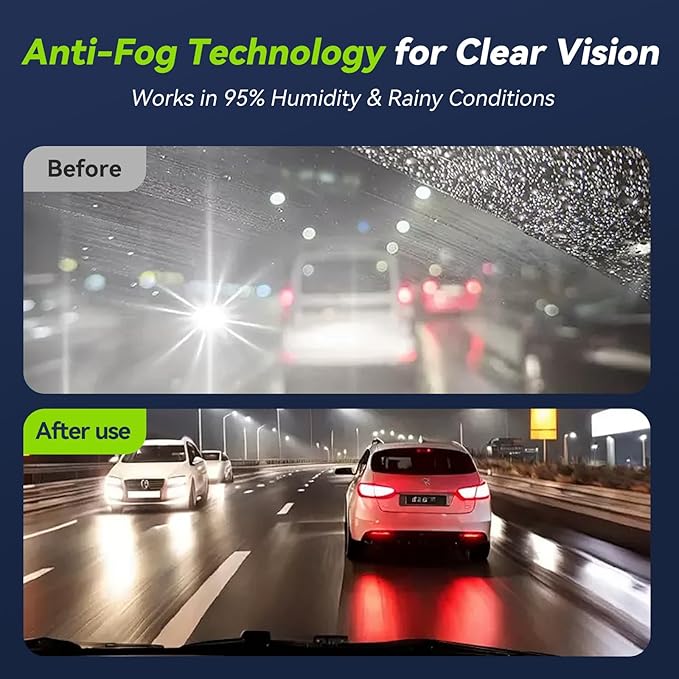 New 2PCS Auto Glass Degreaser & Oil Film Cleaning Brush Set – Windshield Polish & Window Cleaner for Ultimate Clarity (2024 Upgraded 2.0)