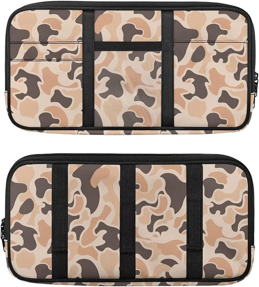 Camouflage Hunting Car Sun Visor Organizer Personalized Car Sun Visor Storage Bag Easy to Store and Install Universal Size Fit for Most Cars SUV