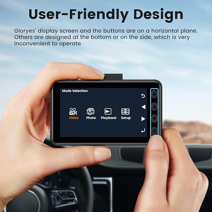2025 4K Dash Cam Pro Car Camera - Dash Cam Front and Rear,4K/3840 True Dash Camera for Cars,Dash Cams 3.0'' IPS Screen,IR Night Vision,24H Parking,Loop Recording,Free 32G SD Card,Support 512GB