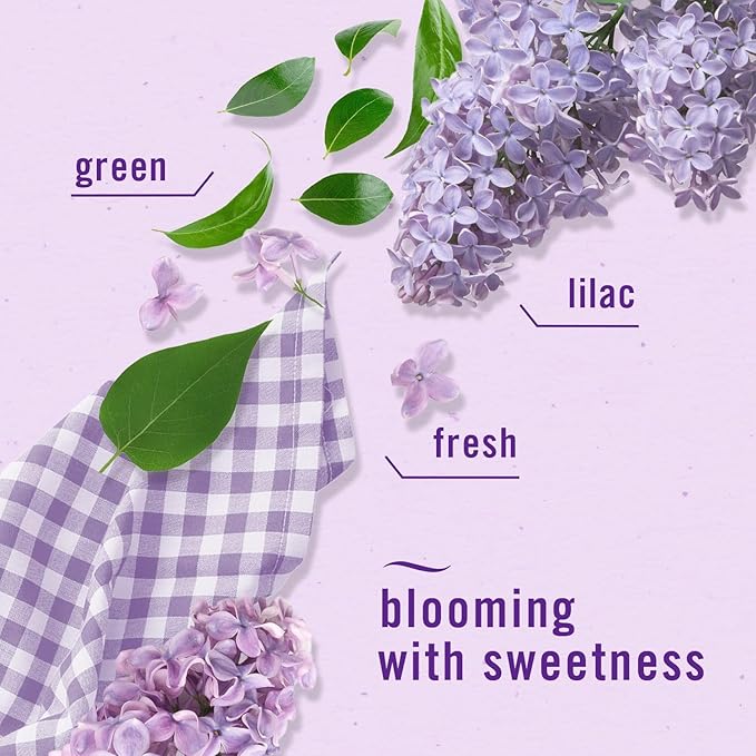 Febreze Bathroom Air Freshener, Odor-Fighting, Plug In Alternative, Air Fresheners for Small Spaces in Home, Bathroom, Kitchen, & Closet, Lilac & Peach Scents, 4ct (2 of Each Scent)