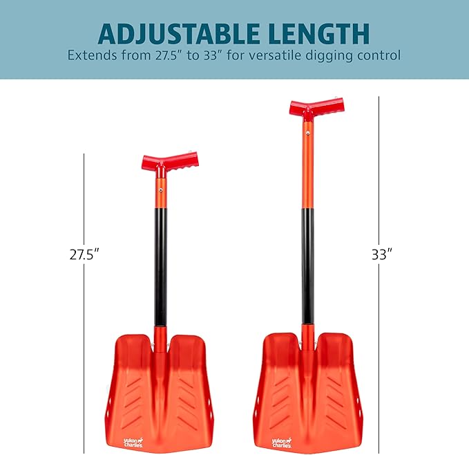Yukon Charlie's Collapsible Shovel-Ice Saw