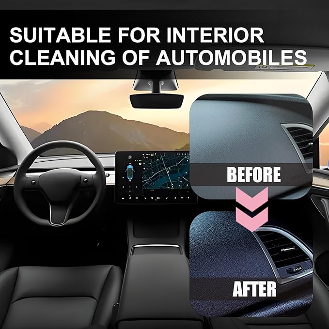 Car Interior Cleaner, 3PCS Polishing Cleaner Detailer Spray for Vehicle Detailing,100ml Multi-Purpose Cleaner, Total Vehicle Interior Detailer Spray Rejuvenation