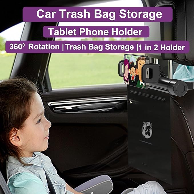 Car Trash Bags with Dispenser