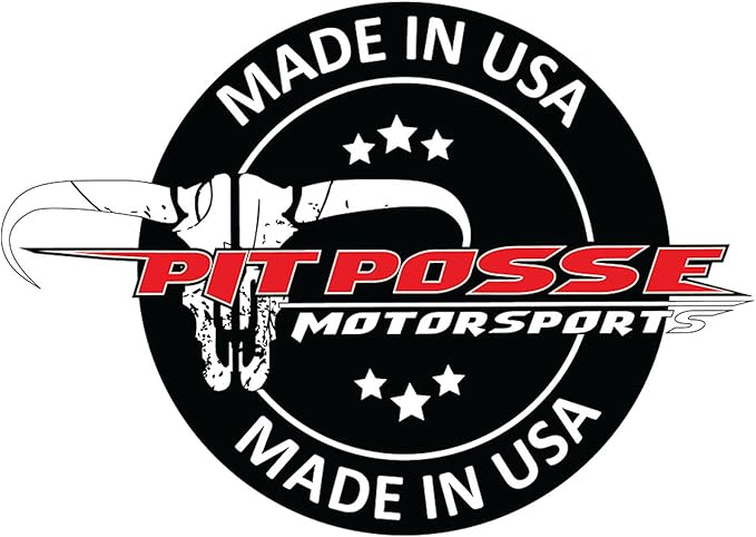 Pit Posse PP3188 Air Hose Hanger Storage Organizer - Made in USA - Enclosed Trailer Shop Garage Automotive Accessories - Aluminum Cord Cable Hose Holder - Rust Resistant (Silver)