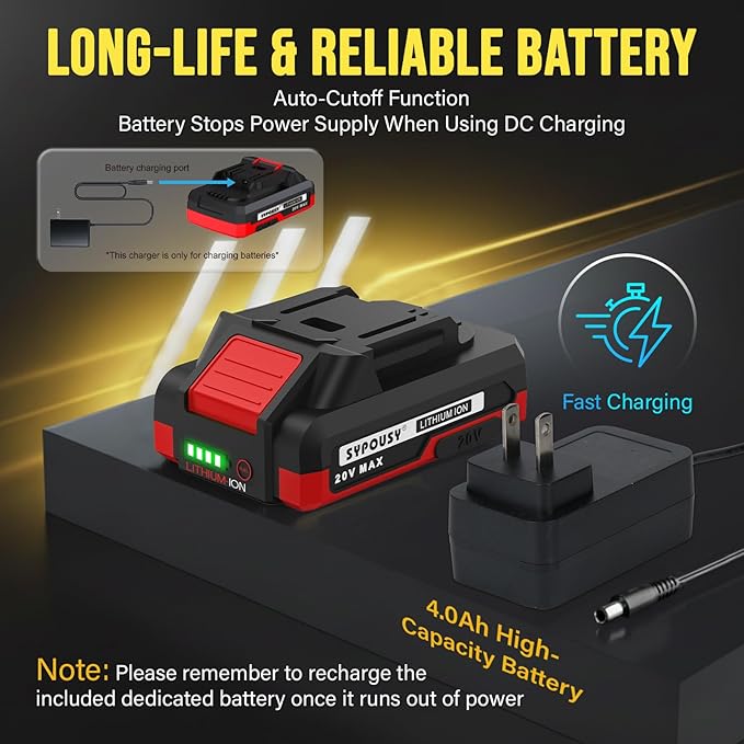 Tire Inflator Portable Air Compressor, 160PSI Cordless Handheld Tire Pump with 20V Battery & 12V DC Dual Power, 4X Faster Inflation, Auto Shut Off, Digital Gauge for Car, Motorcycle, Bicycle, E-Bike