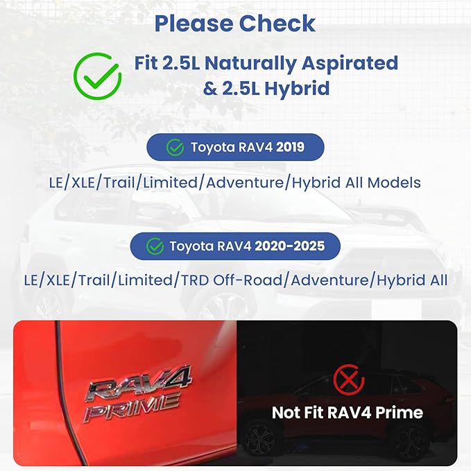 Hidden Trunk Organizer Tray for 2019-2025 Toyota RAV4 LE XLE XSE Hybrid, Trunk Hidden Storage Box for 19-25 RAV4 Accessories