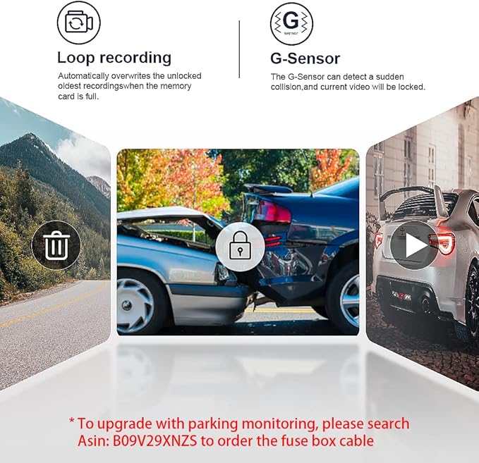 Fitcamx 4K Dash Cam Suitable for Toyota Corolla LE L XLE XSE SE 2020 2021 2022 Hybrid & Hatchback 2019-2022 (E210/Gen12), OEM Look, 2160P UHD Video WiFi, G-Sensor Loop Recording, Plug&Play, 64GB Card