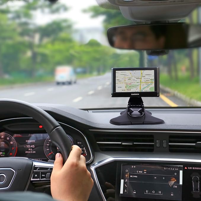 Portable Instrument Panel Friction Mount, Compatible with Garmin Nuvi DriveSmart, 17mm Ball Joint, Compatible with Garmin Drivetrack 71 Dog GPS Navigator