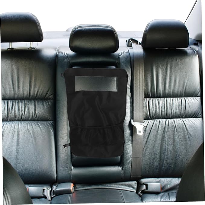 POPETPOP Fit Adjustable Dog Car Net Barrier Black Mesh Pet Isolation Network for Tool Installation for Driving Safety Car Divider for Pet Owners