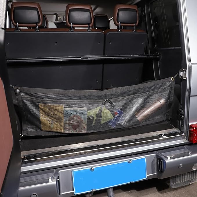 TOYCIDFG Car Trunk Organizer Wall Hanging Storage Bag Compatible with Mercedes Benz G Class G350 G500 G55 G63 2004-2018