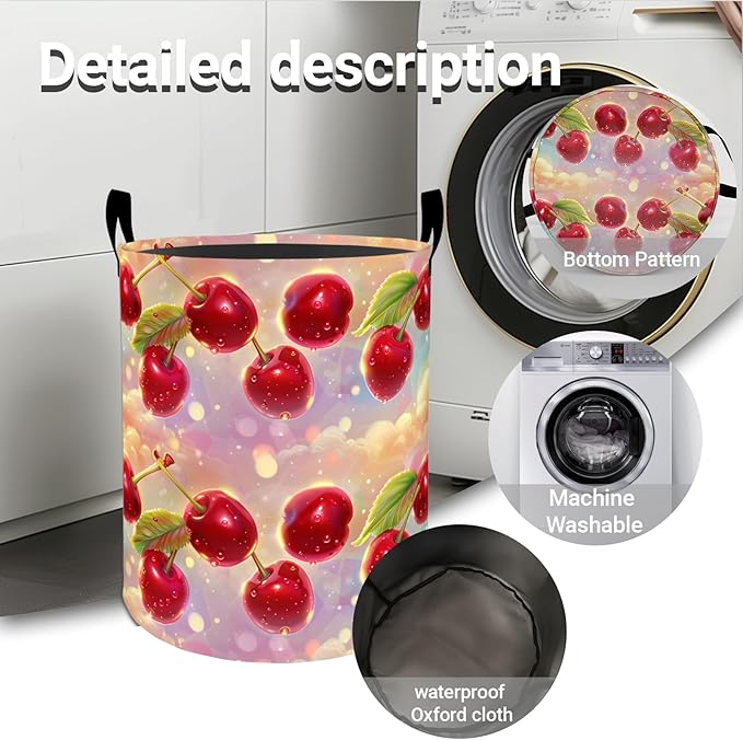 Boxer Dog Laundry Basket Hamper 19.7"x15.8", Colorful Pet Foldable Waterproof Oxford Clothes Storage Bucket for Room Bathroom Bedroom Nursery Decor, Toy Organizer Bins Gifts for Kids Boys Girls