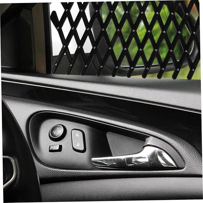Retractable Dog Car Barrier Universal Mesh PET Fence for Car Window Protection Adjustable Dog Window Guard Travel Safety Barrier