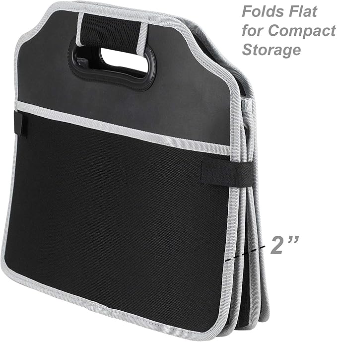 Picnic at Ascot 3 Section Folding Trunk Organizer- Designed & Quality Approved in the USA