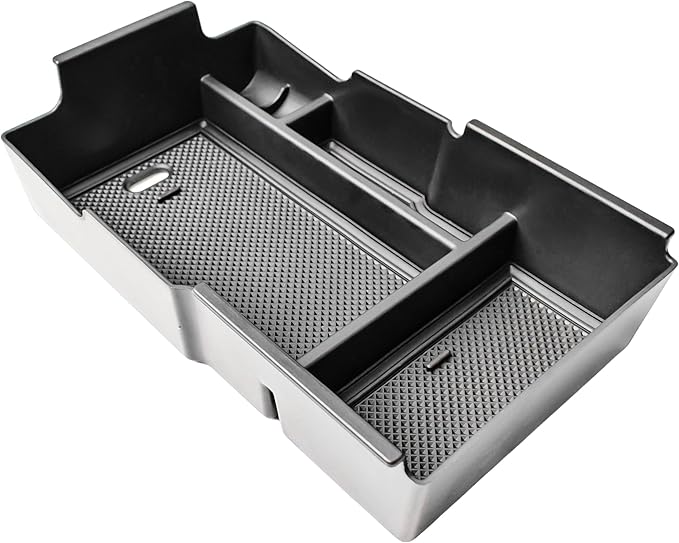 EDBETOS 2026 Equinox Center Console Organizer Compatible with Chevy Equinox 2025 2026 LT/RS/ACTIV Armrest Storage Box Interior Pallet Insert Tray Secondary Accessories, Middle Console Tray, Not for EV