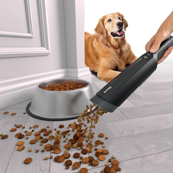 Shark WV410CO WANDVAC Cordless Handheld Vacuum Cleaner, Portable and Lightweight, Powerful Suction for Pet Hair, Car, Home, Black (Renewed)