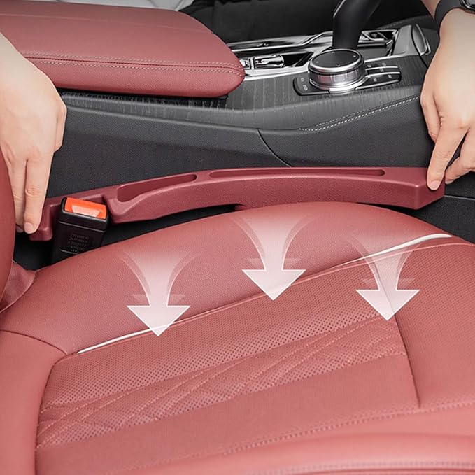 Car Seat Gap Filler for Lexus RX 350 is 300 2016-2024,Leather Car Seat Gap Plug to Fill The Gap Between Seat and Console,Car Blocker Between Seats,D