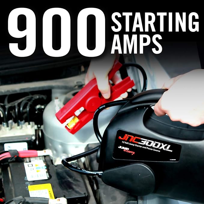 Clore Automotive Jump-N-Carry JNC300XL 900 Peak Amp Jump Starter