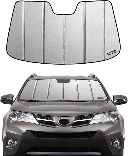 Pigenius Windshield Sunshade for Toyota RAV4 2013-2018 Without Rearview Mirror Camera - Safeguard
