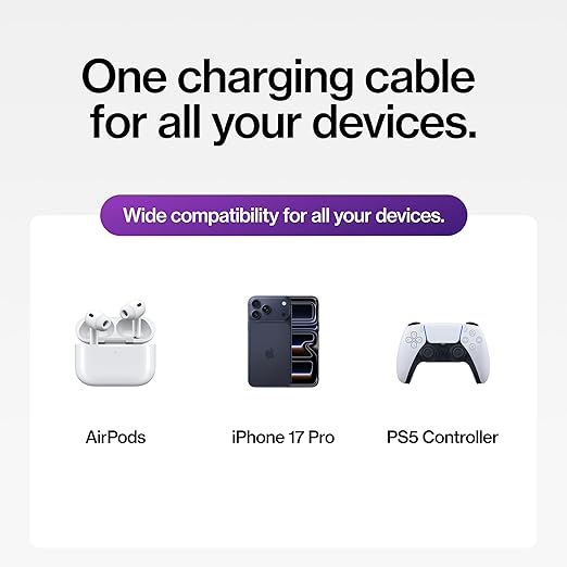Statik MagStack Pro USB C to USB C Cable, Magnetic Type C Charger Fast Charging Cord, On The Go Magnetic Charging Cable for Car, Compatible w/iPhone 16 Pro Max, 15, Galaxy S21, 100W 3FT/1M, 3-Pack
