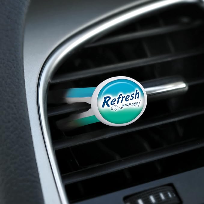 Refresh Your Car Car Air Freshener, Odor Eliminator, Set of 4 Auto Vent Sticks, Very Cherry Scent, Refresh Your Car (Pack of 2)