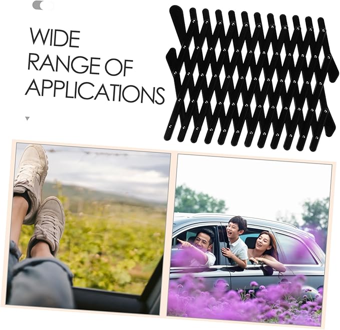 Retractable Dog Car Barrier Universal Mesh PET Fence for Car Window Protection Adjustable Dog Window Guard Travel Safety Barrier