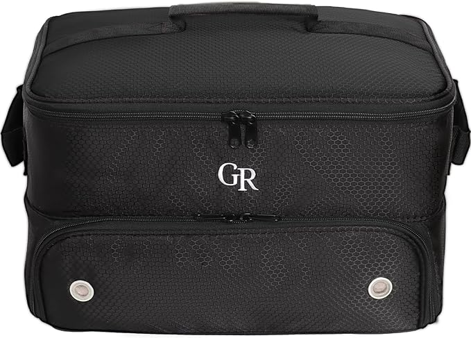 Fathers Day Dad Gifts for Men，Odor-Absorbing 2-Layer Large Golf Trunk Organizer with Activated Carbon Fabric - Water-Resistant Golf Shoe Bag for Shoes Balls Tees Clothes Gloves Golf Accessories
