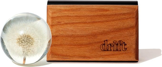 Drift Car Air Freshener - The Original Wood Air Freshener - Car Odor Eliminator - Long Lasting Scent - Auto Accessories - Metal Clip - Essential Oils - Clean Ingredients - Open Air Scent Starter Kit