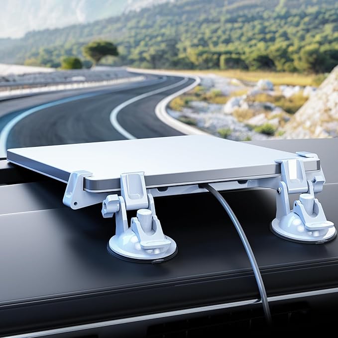 for Starlink Mini Suction Cup Mount for Dashboard & Windshield Ensures Stable Satellite Signal, Secure Star Link Mini Car Mount High Strength Suction Base Mounting Kit Suitable for Most Vehicles