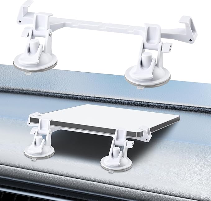 Mini Car Mount for Starlink - Dashboard/Windshield Suction Mount for Mini Internet Kit, Secure Mounting Kit for Most Vehicles and Ensures Stable Driving and Satellite Signal