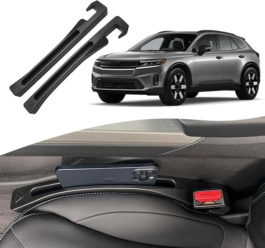 Honda Prologue Seat Gap Filler, Car Seat Gap Filler Organizer Stop Things from Dropping Customized Interior Accessories for Honda Black, 2 Pack