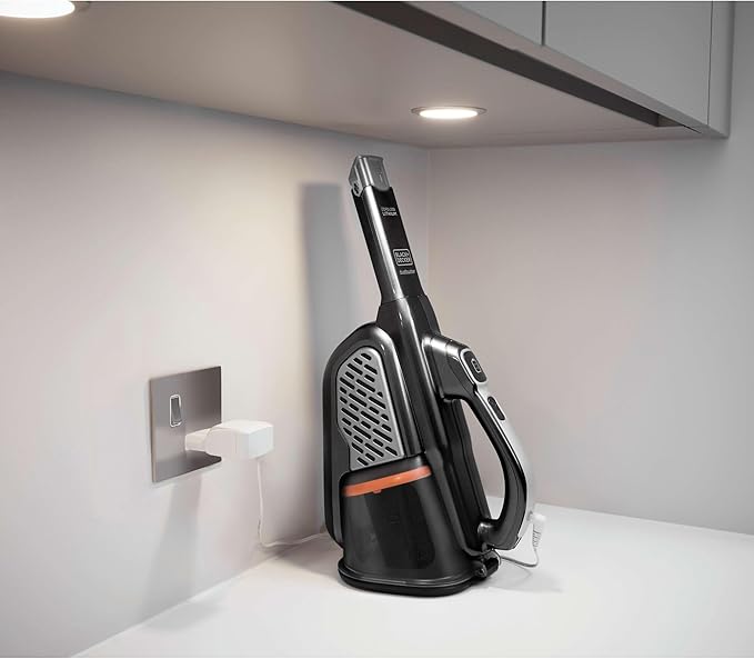 BLACK+DECKER dustbuster Portable Vacuum Cordless Handheld, Small Hand Vacuum Cleaner for Dorm Home and Car, Powerful 20V AdvancedClean+ (HHVK515J00FF)