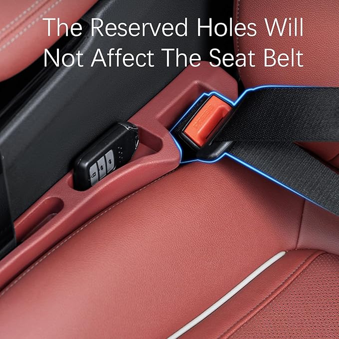 2Pcs Seat Gap Strips for Mazda MX-5 MX-30 CX-30 CX-50 CX-60 CX-70 CX-80 CX-90 EZ-6 Soft Not Easy to Deform Car Seat Gap Plug,Waterproof Stress Resistance Gap Filler,C