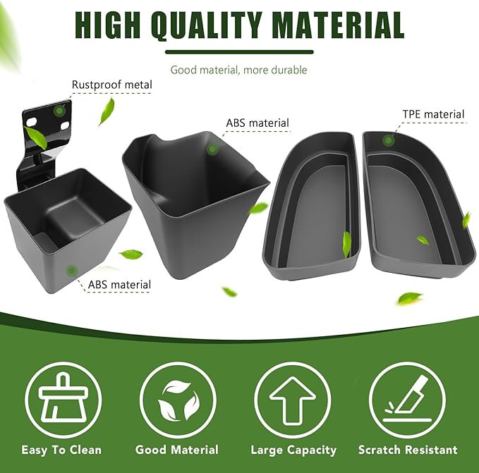Trunk Organizer for 2010-2024 Toyota 4Runner 5-Seat 2nd Row(NOT Fit 7-Seat 3rd Row), Rear Trunk Storage Box Bin Cargo Tray for 10-24 4 Runner Interior Accessories(4Pcs Trunk Organizer)
