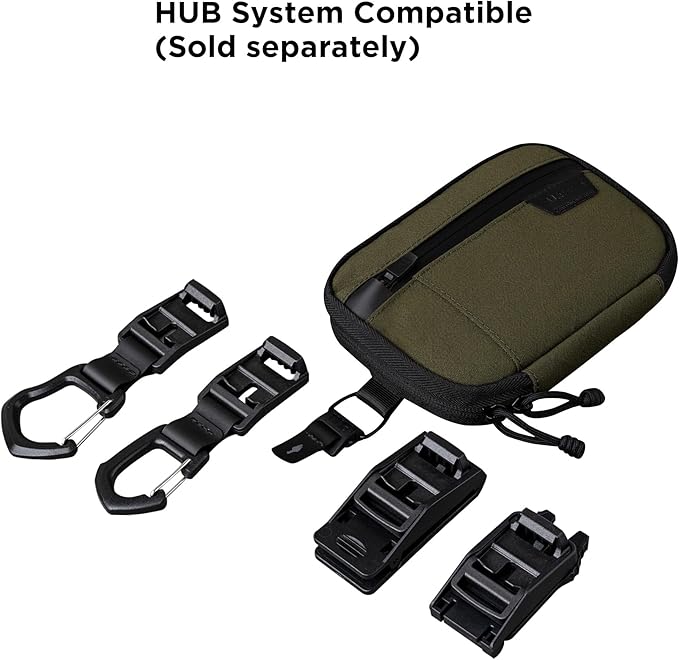 ALPAKA Admin Pouch Pro - Small Tool Pouch with Smooth Zipper, Weatherproof Storage for Electronics, Cables, EDC Organizer, Travel Accessories