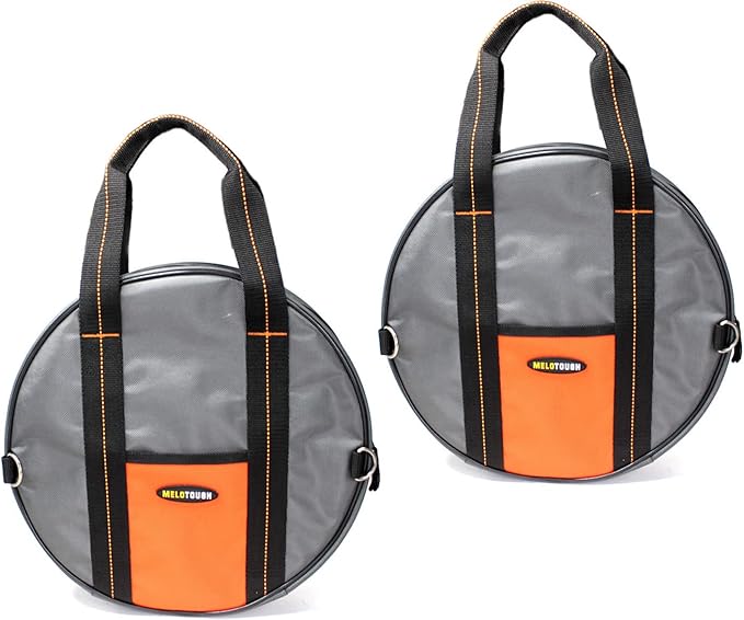 MELOTOUGH Jumper Cable Bag - Tools Cable Bag - Storage & Organizer for Cables, Cords, and Hoses Including EV Charging Cables for Electric Vehicles (2)