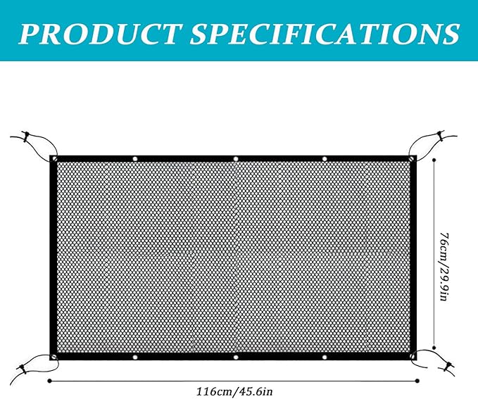 Car Pet Barrier Mesh for Back Seat for Subaru Crosstrek Limited 2019–2025, Heavy-Duty Dog Safety Net Scratch-Resistant Divider for Cars,Breathable & Secure Travel Guard,A