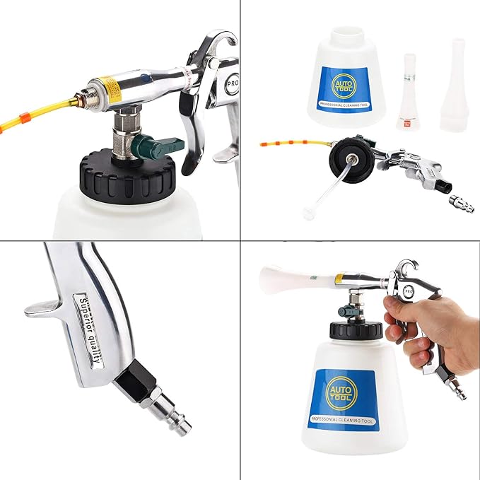 CPROSP Tornado Car Cleaning Gun, Tornado Cleaner Gun, Detailing Tornado Gun