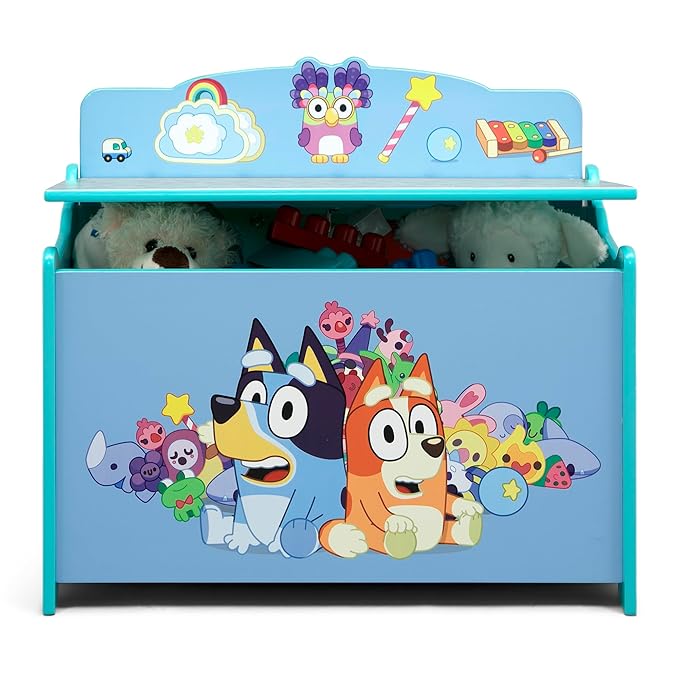 Delta Children – Bluey Deluxe Toy Box