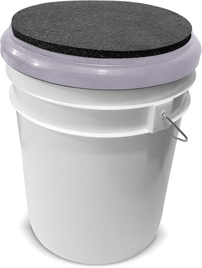 Padded Bucket Lid Seat by Bucket Lidz