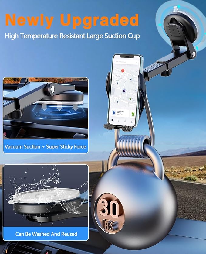Wireless Car Charger, 15W Fast Wireless Charger for Car Auto-Clamping, Fit for iPhone 15 14 13 12 11 Pro Max Xs, Samsung Galaxy S23 Ultra S22 S21 S20, S10+ S9+ Note 9, etc