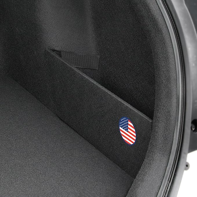 2PCS Car Rear Trunk Organizer Side Divider Board Compatible with 11th Gen Honda Civic 2022 2023 2024 2025 Accessories - ONLY for Hatchback