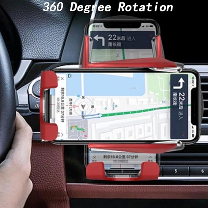 Smartcar Wireless Charger Phone Holder,Fashion Cell Phone Holder for Car,Smart Car Wireless Charger PhoneHolder (Blue)
